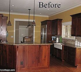 updated kitchen without painting cabinets, home decor, kitchen cabinets, kitchen design, Before