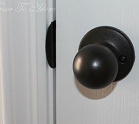 inexpensively updating brass doorknobs, home decor, windows