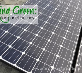 solar panels, go green