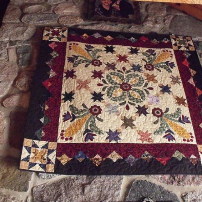 quilted wall hanging, crafts, My favorite quilted wall hanging