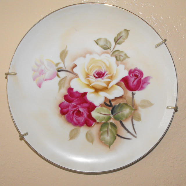 great antique store furniture and decor finds, home decor, All the china plates are hand painted and were 50 off the original pricing So on average about 15 30 piece