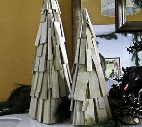 Wood Shim Christmas Trees Hometalk