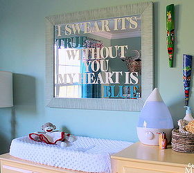 colorful gender neutral nursery full of diy, bedroom ideas, chalkboard paint, crafts, diy, home decor