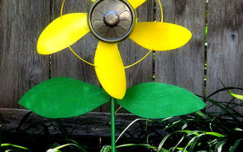 Fan Blade Sunflower Pinwheel