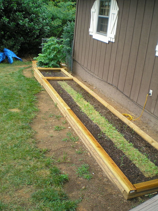 building an above ground garden, diy, gardening