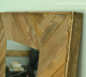 diy wood mirror frame, diy, woodworking projects