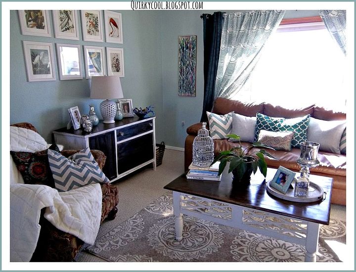 design on a dime living room stage 3, home decor, living room ideas, painted furniture