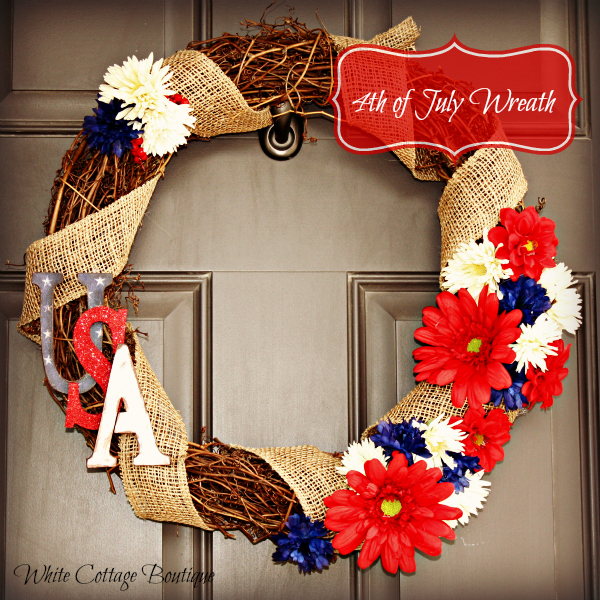 4th of july inspired wreath, seasonal holiday d cor, wreaths