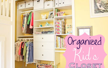 Organized Custom Kid's Closet Reveal
