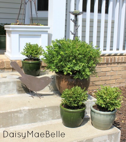 getting the front porch ready for summer, curb appeal, gardening, home decor, outdoor living