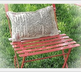 chip bag into outdoor pillow, outdoor living, repurposing upcycling