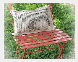 chip bag into outdoor pillow, outdoor living, repurposing upcycling