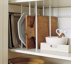 easy and inexpensive way to store those bulky platters and, storage ideas, urban living