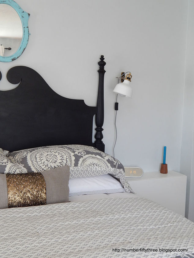 bedroom updates nightstands lights, bedroom ideas, home decor, lighting, painted furniture, rustic furniture