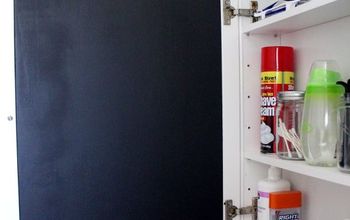 Paint the Inside of a Medicine Cabinet With Chalkboard Paint!