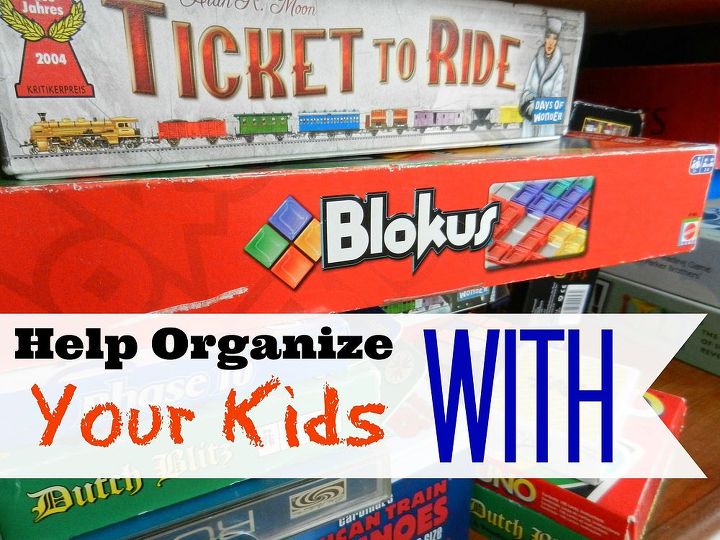 how to get your kids to organize, organizing