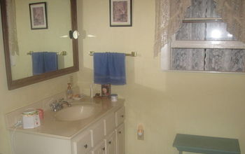 I  need some help figuring out what to do with our bathroom,I want a different color on walls and vanity,/cabinet .