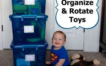 How to Organize and Rotate Toddler Toys