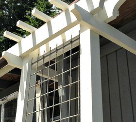 easy garden trellis, diy, outdoor living, woodworking projects, Add architectural interest with an easy DIY trellis