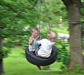 DIY - Old Fashioned Tire Swing | Hometalk