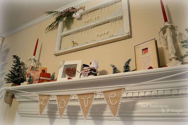 valentine s day winter decor, fireplaces mantels, seasonal holiday d cor, valentines day ideas