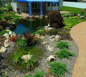 if one pond is good are 2 ponds better, ponds water features, pool designs, spas, View from the Bog filter at the top of the upper pond This pond project won an International award from the Association of Pool and Spa Professionals APSP Silver medal for waterfeatures