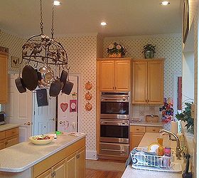 beautiful two tone kitchen, countertops, hardwood floors, kitchen backsplash, kitchen cabinets, kitchen design, kitchen island, Before