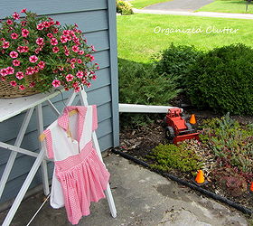 my garden tour 2013, flowers, gardening, outdoor living, repurposing upcycling, succulents, The ironing board and Tonka loader succulent bed