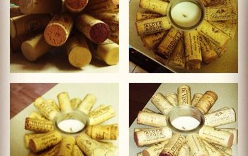 Left Over Corks Candle