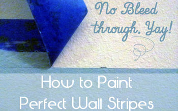 A quick tip for painting wall stripes