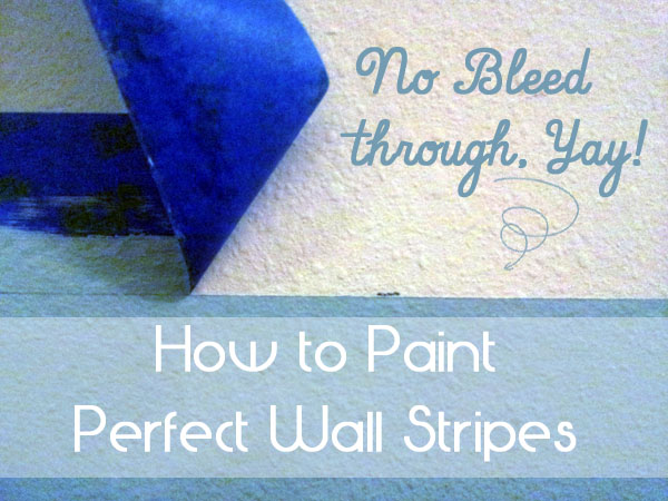 a quick tip for painting wall stripes, painting