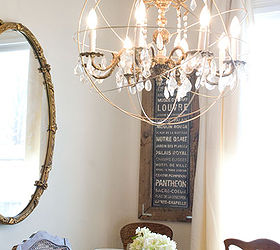 diy restoration hardware knock off orb chandelier, crafts, diy, home decor, how to, living room ideas