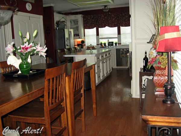 my red kitchen, home decor, kitchen design, painting