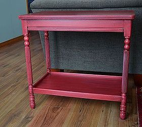 end table makeover and a personal challenge, home decor, living room ideas, painted furniture
