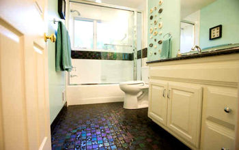 I just finished up another bathroom remodel project.
