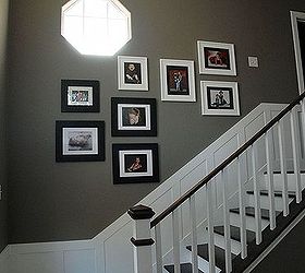 1 photo wall template, home decor, wall decor, Step 5 Remove the contact paper and hang your pics That s it
