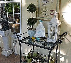 spring porch makeover, outdoor furniture, outdoor living, porches