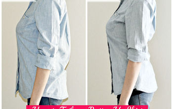 How to Tailor A Shirt for a Perfect Fit!