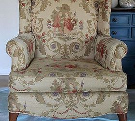 painted upholstered chair annie sloan chalk paint, chalk paint, painted furniture