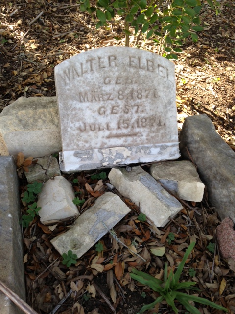 an unexpected cemetery found near our home eeek, Just one of the many headstones we found a baby only a few months old