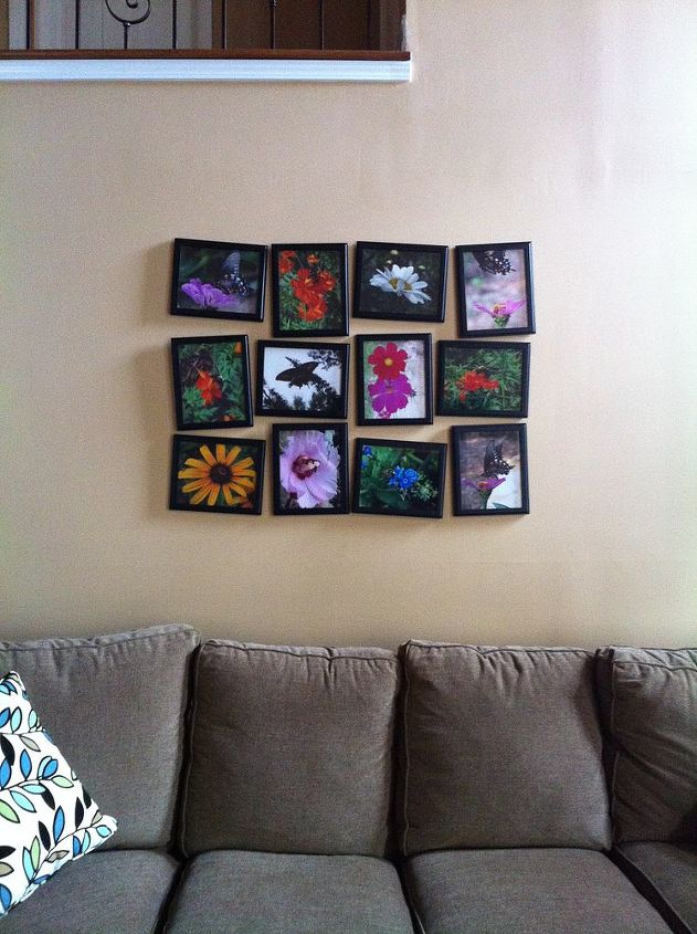 pictures on my living room wall, home decor