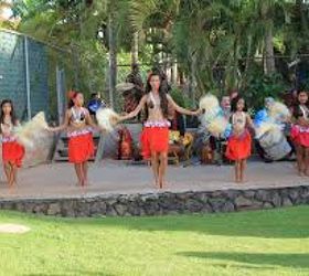 backyard retreats, How about creating an entertainment area I not only see Hula dancers but some of very own in town entertainers too