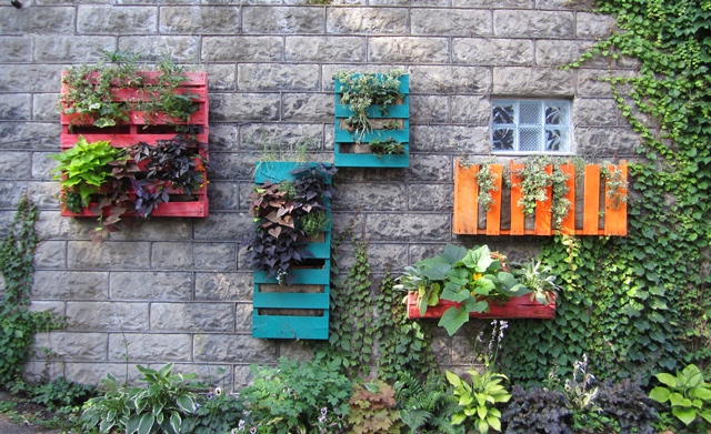 make a pallet garden in 7 easy steps