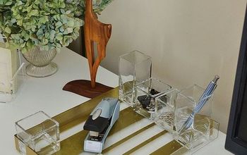 Bandeja de escritorio acrílica DIY