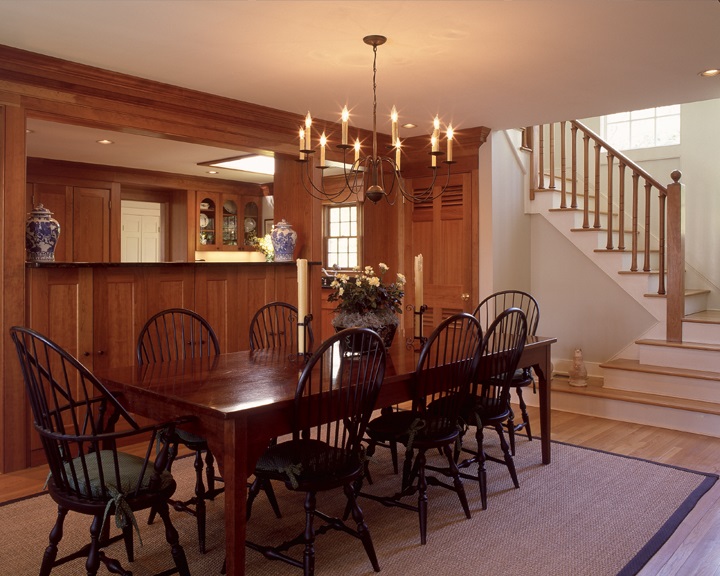 traditional home renovation in darien ct, home decor, Dining Area of Kitchen Renovation by Titus Built LLC