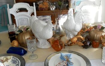 My Thanksgiving Tablescape #Thanksgiving