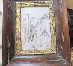 how to hide a protruding object, home decor, Find a old frame