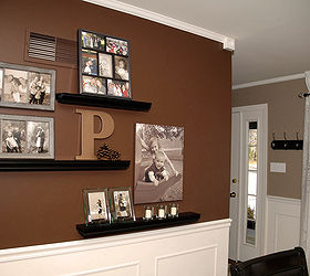 dining room gallery wall, home decor, paint colors, wall decor, Here s a shot of the whole display