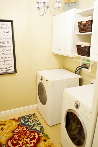 laundry room makeover, cleaning tips, laundry rooms, AFTER