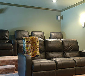 this is a home theater that i designed the project began in unfinished basement, basement ideas